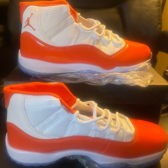 JORDAN 11 RETRO FLORIDA GATOR WHITE/ORANGE “BRAND NEW” SIZE 9.5 - Picture 4 of 4